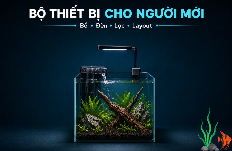 Kinh nghiệm nuôi cá cảnh cho người mới chơi từ con số 0