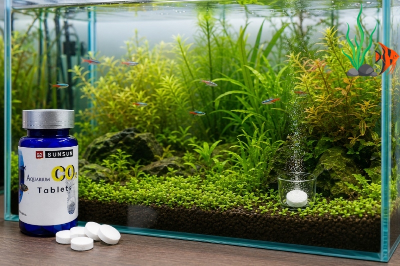 Cách cung cấp CO2 cho hồ thủy sinh hiệu quả, an toàn